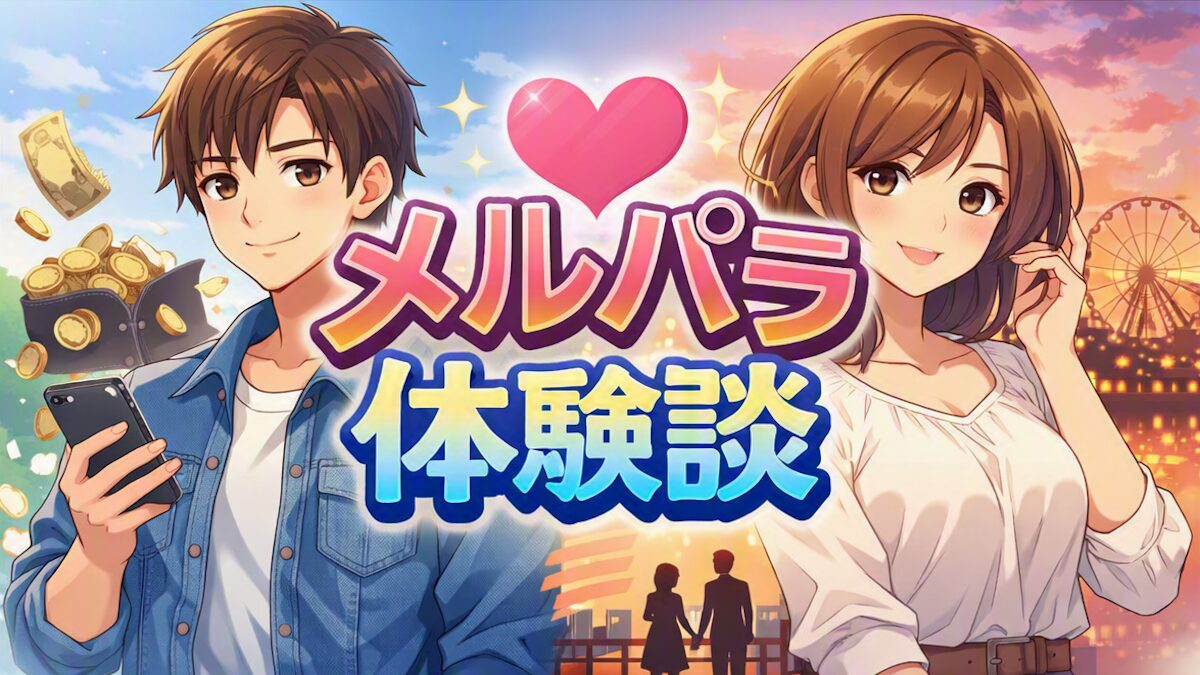 メルパラで本当に出会えた体験談|長崎県20代男性が30代女性と出会うまでの記録【悪質サイトで30万円失敗後】
