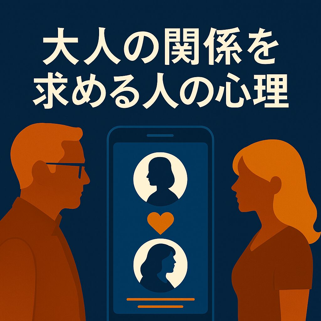 出会い系で「大人の関係」を求める人の心理とは
