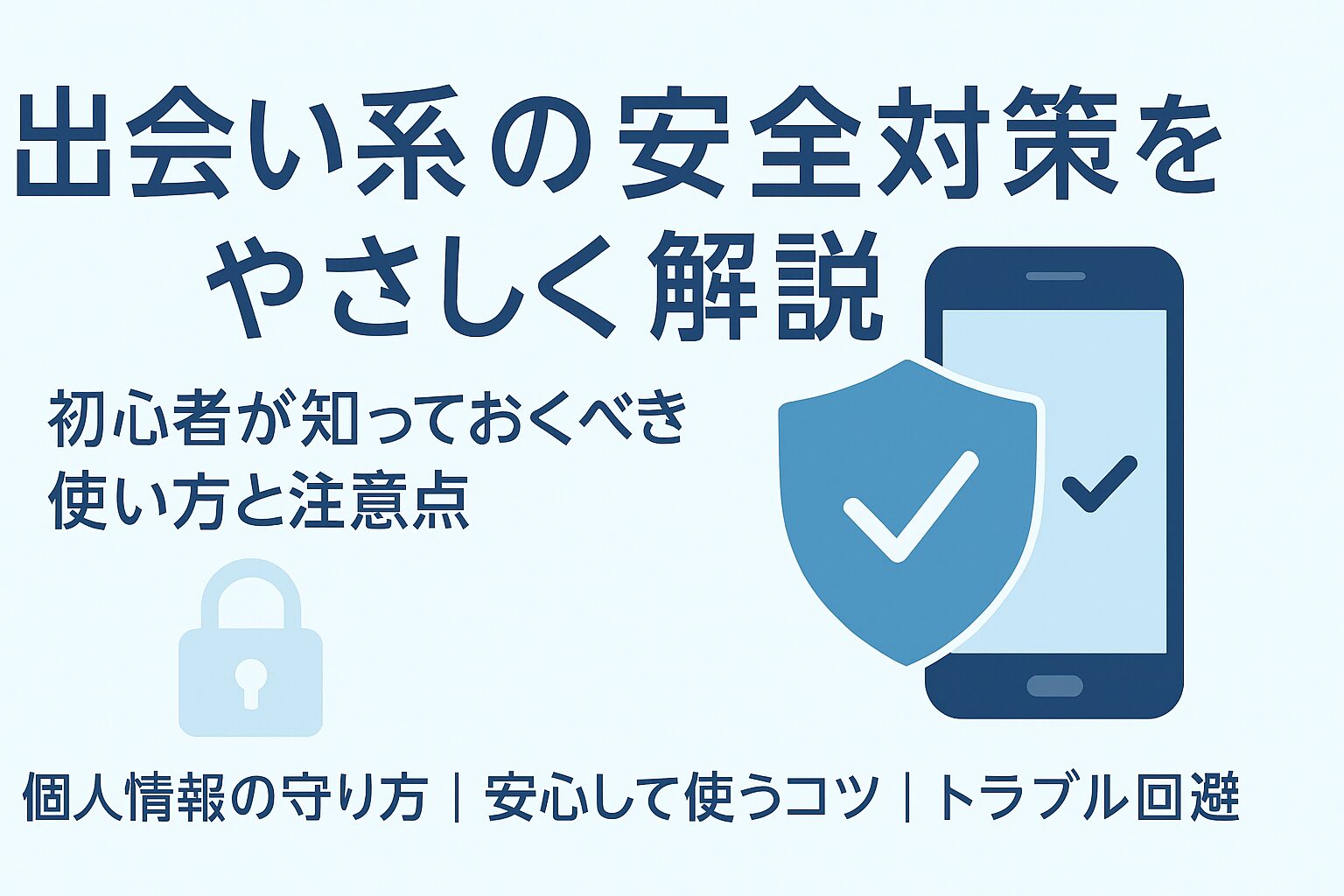 安全対策の基本｜初心者が知っておくべき安全な使い方と注意点