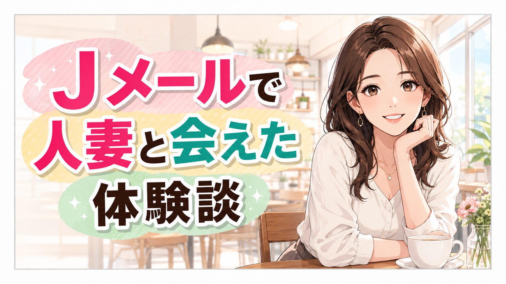 ミントC! Jメールで人妻と会えた体験談|30代主婦と仲良くなった流れ